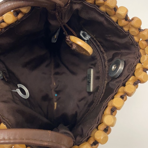 The Sak wood beaded purse - Picture 4 of 7